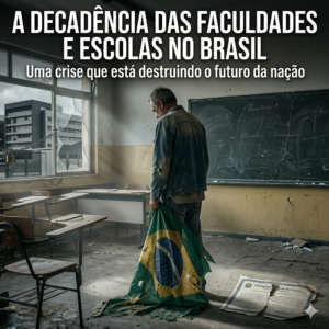 "A decadência das faculdades e escolas no Brasil: crise educacional e seus impactos na sociedade"